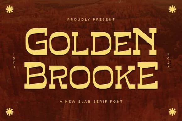 Golden Brooke by Storytype Studio — Slab Serif Font