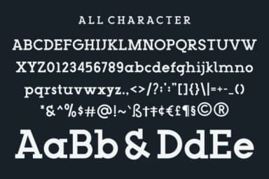 Golict by Marvadesign — Slab Serif Font — thumbnail 2
