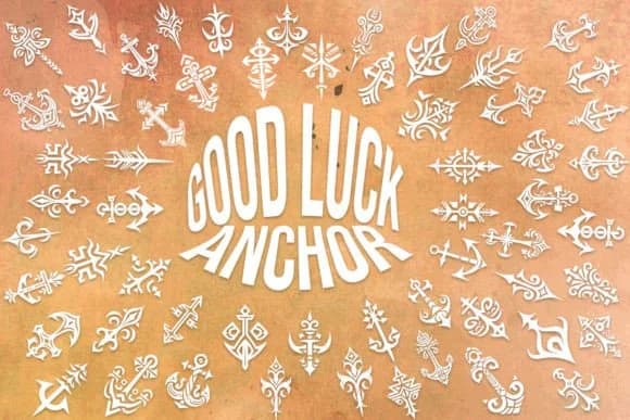 Good Luck Anchor by MOMAT THIRTYONE — Dingbats Font