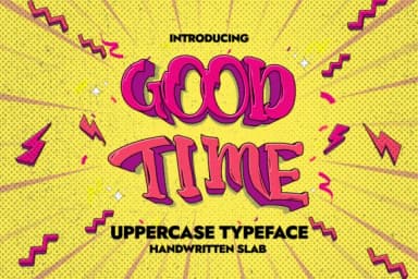 Good Times by Minimalistartstudio — Slab Serif Font — thumbnail 1