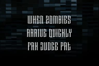 Gorezone by alonkelakon — Slab Serif Font — thumbnail 4