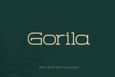 Gorila by Design Stag — Slab Serif Font — thumbnail 1