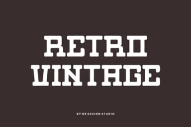 Gosano by qrdesignstd — Slab Serif Font — thumbnail 2