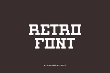 Gosano by qrdesignstd — Slab Serif Font — thumbnail 4