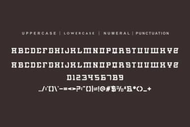 Gosano by qrdesignstd — Slab Serif Font — thumbnail 6