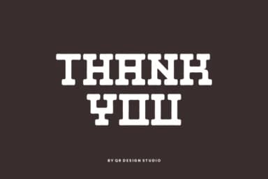 Gosano by qrdesignstd — Slab Serif Font — thumbnail 7