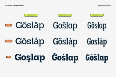 Goslap by Taboja Studio — Slab Serif Font — thumbnail 4