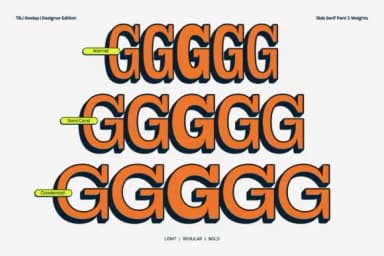 Goslap by Taboja Studio — Slab Serif Font — thumbnail 8