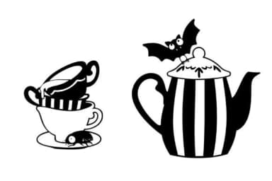 Gothic Tea Party Dingbats by Illustration Ink — Dingbats Font — thumbnail 6