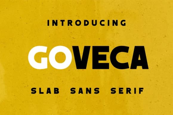 Goveca by Monoletter — Slab Serif Font