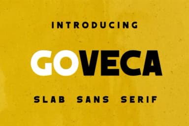 Goveca by Monoletter — Slab Serif Font — thumbnail 1