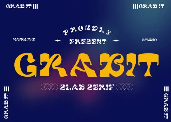 Grabit by Kines.studio — Slab Serif Font