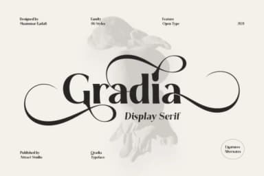 Gradia by Attract Studio — Slab Serif Font — thumbnail 1