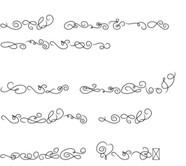 Graduation Swirls by CraftedType Studio — Dingbats Font — thumbnail 5