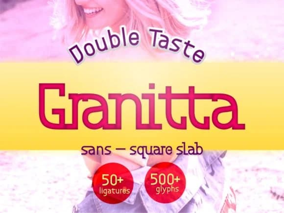 Granitta by nryntdw — Slab Serif Font
