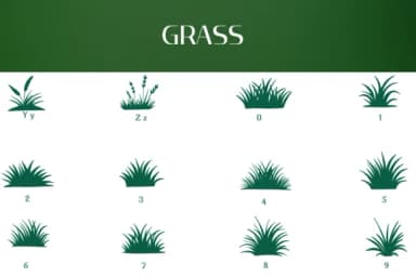 Grass by Heartcraft Atelier — Dingbats Font — thumbnail 4