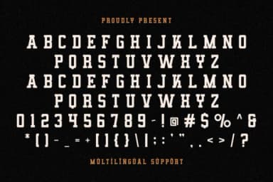 Grateful Blessed by Almairatype Studio — Slab Serif Font — thumbnail 2