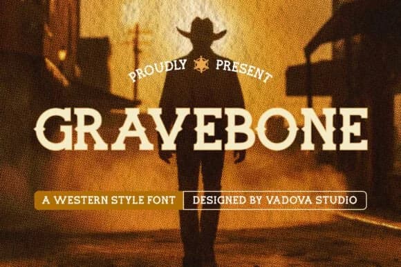 Gravebone by Vadova Std — Slab Serif Font
