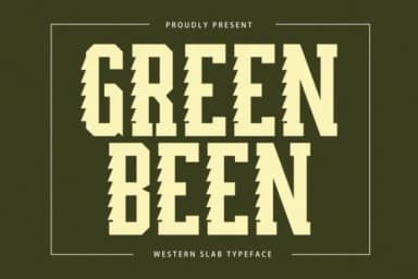 Green Bean by Almairatype Studio — Slab Serif Font — thumbnail 1