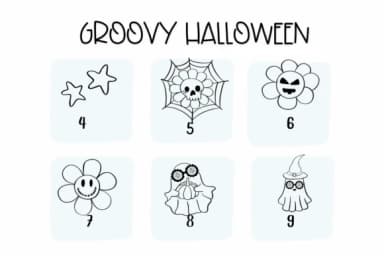 Groovy Halloween by Sirinart — Dingbats Font — thumbnail 4