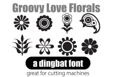 Groovy Love by Illustration Ink — Dingbats Font — thumbnail 4