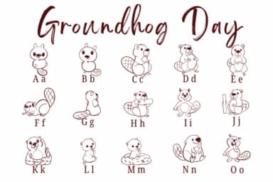 Groundhog Day by Suphitchaya — Dingbats Font — thumbnail 2