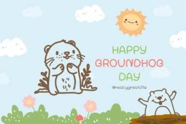Groundhog Doodle by CHANOK — Dingbats Font — thumbnail 6