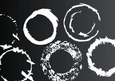 Grunge Circles by GraphicsBam Fonts — Dingbats Font — thumbnail 3