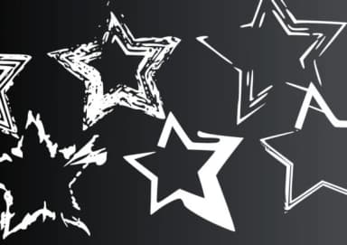 Grunge Stars by GraphicsBam Fonts — Dingbats Font — thumbnail 3