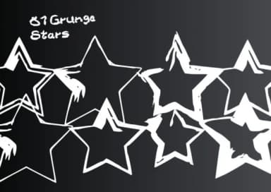 Grunge Stars by GraphicsBam Fonts — Dingbats Font — thumbnail 4