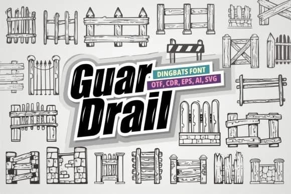 Guardrail by onoborgol — Dingbats Font