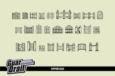 Guardrail by onoborgol — Dingbats Font — thumbnail 2