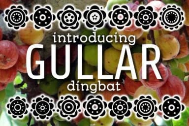 Gullar by vladimirnikolic — Dingbats Font — thumbnail 1