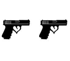 Gun Set by Heartcraft Atelier — Dingbats Font — thumbnail 8
