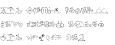 Haliday by edywiyonopp — Dingbats Font — thumbnail 5