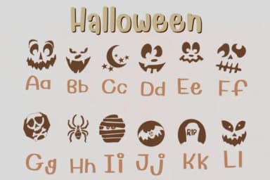 Halloween by KinnareeART — Dingbats Font — thumbnail 2