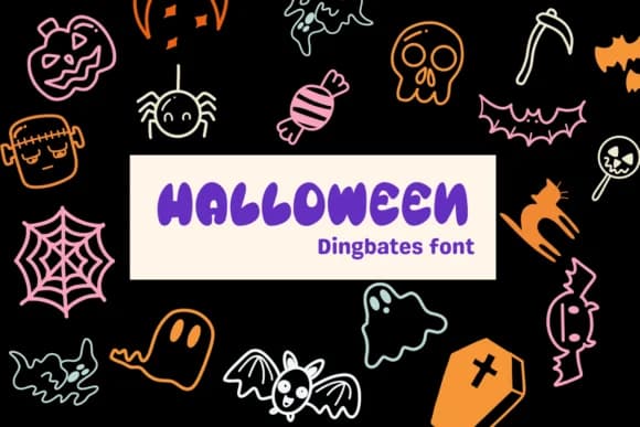 Halloween by Sirinart — Dingbats Font