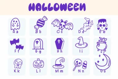 Halloween by Sirinart — Dingbats Font — thumbnail 2