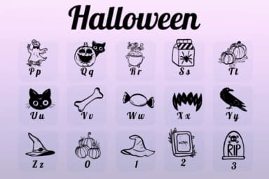 Halloween by CHANOK — Dingbats Font — thumbnail 3