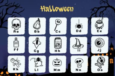 Halloween by Natchuta — Dingbats Font — thumbnail 2