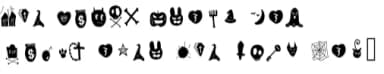 Halloween by Ciriative — Dingbats Font — thumbnail 5