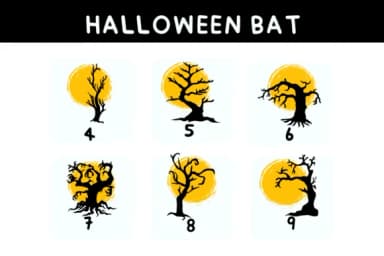 Halloween Bat by Bee piyanuch — Dingbats Font — thumbnail 4