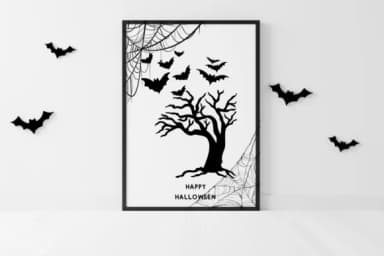 Halloween Bat by Bee piyanuch — Dingbats Font — thumbnail 5