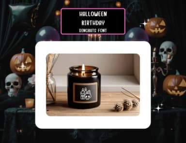 Halloween Birthday by Distiny4919 — Dingbats Font — thumbnail 7