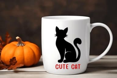 Halloween Black Cat by PraewDesigns — Dingbats Font — thumbnail 8