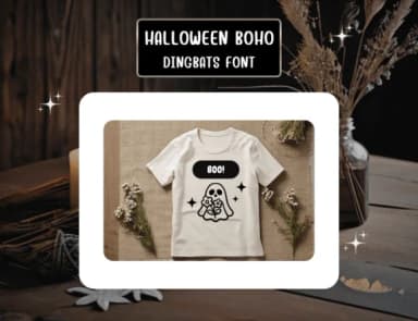 Halloween Boho by Distiny4919 — Dingbats Font — thumbnail 6