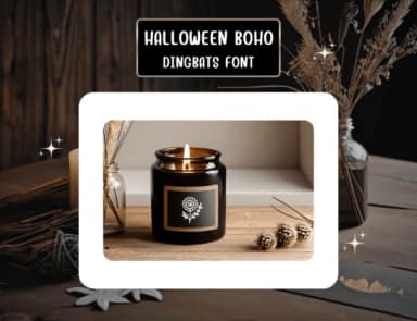 Halloween Boho by Distiny4919 — Dingbats Font — thumbnail 7
