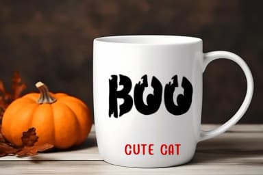 Halloween Boo Ghost by PraewDesigns — Dingbats Font — thumbnail 8