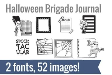 Halloween Brigade Dingbats by Illustration Ink — Dingbats Font — thumbnail 2