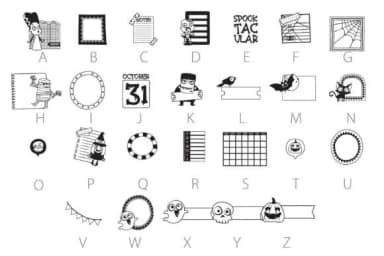 Halloween Brigade Dingbats by Illustration Ink — Dingbats Font — thumbnail 4